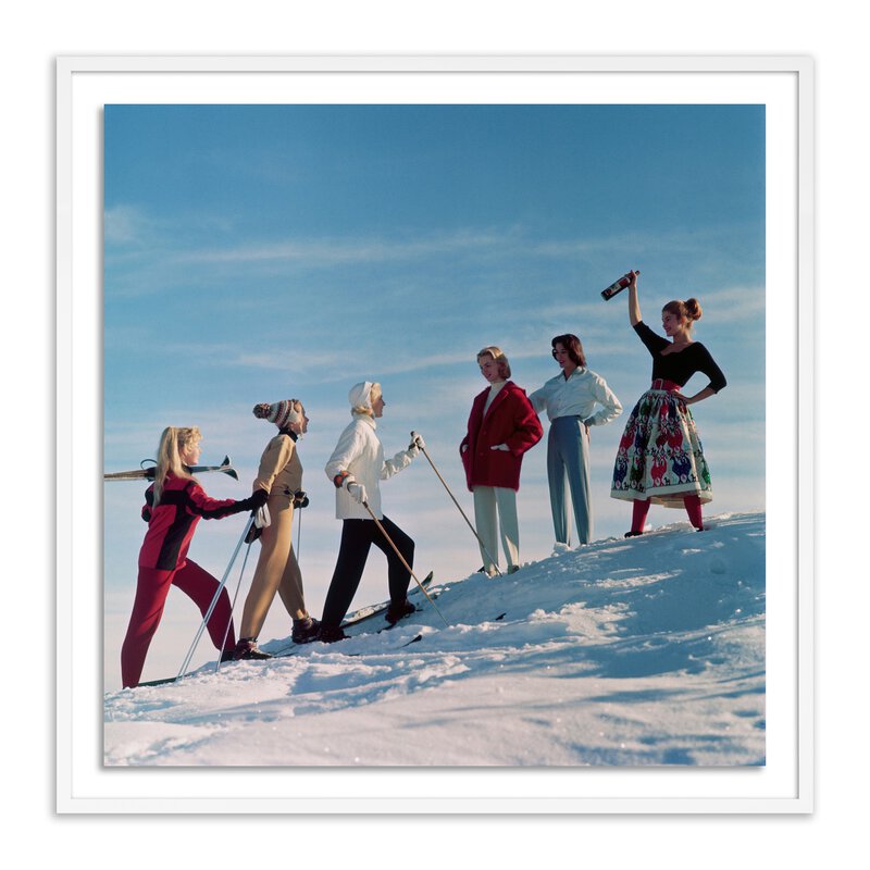Skiing Party By Getty Images