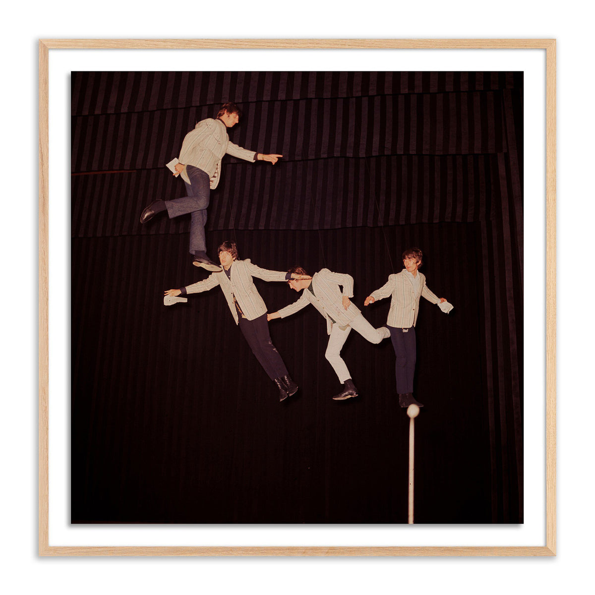 The Beatles Rehearse By Getty Images