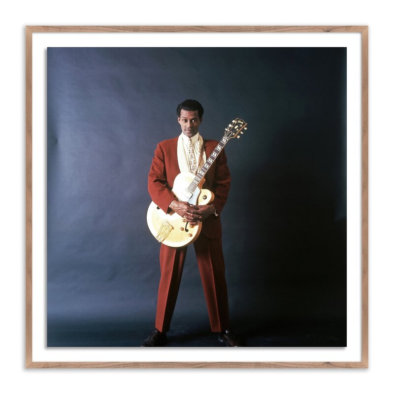 Chuck Berry Portrait Session By Getty Images