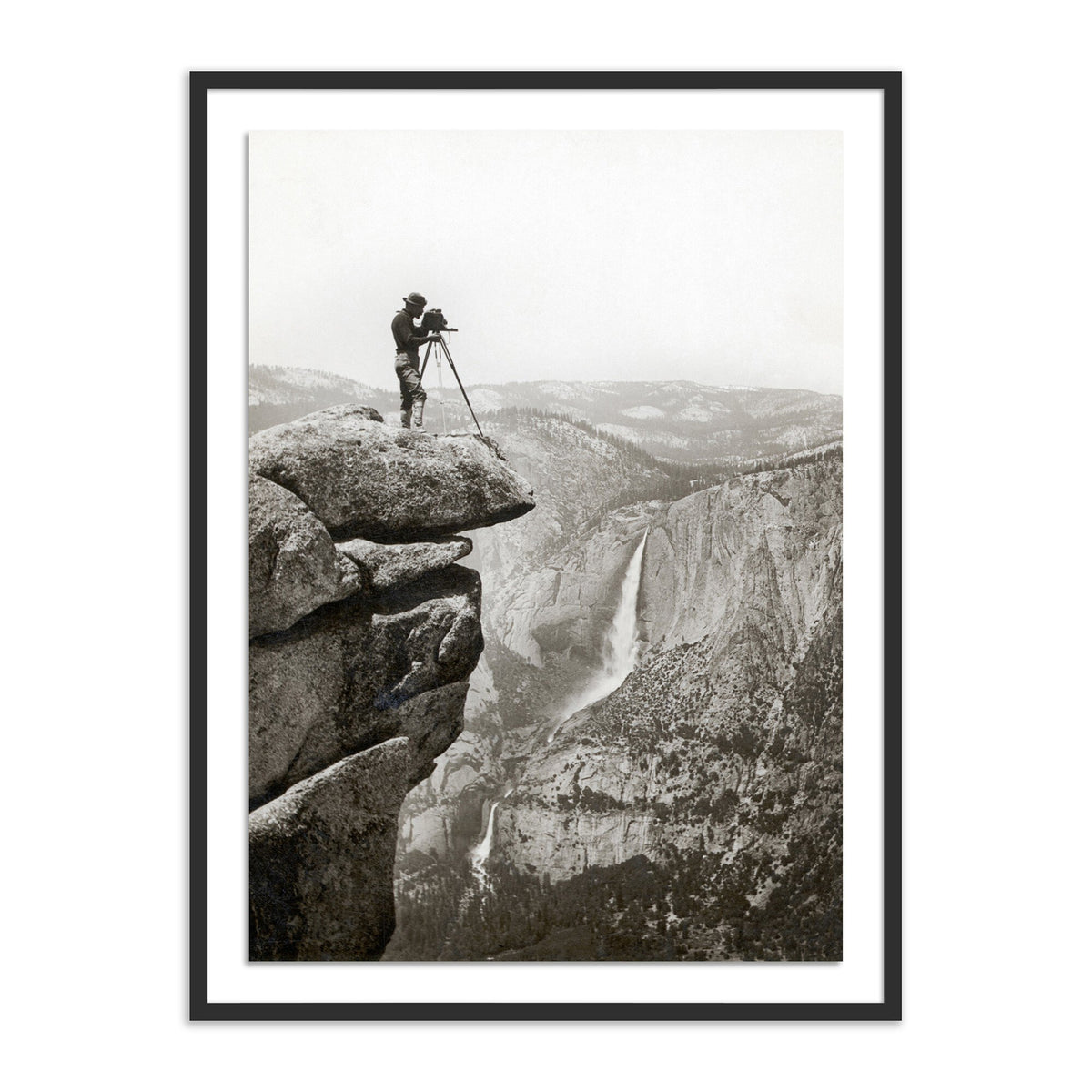 Photographer In Yosemite Valley By Getty Images