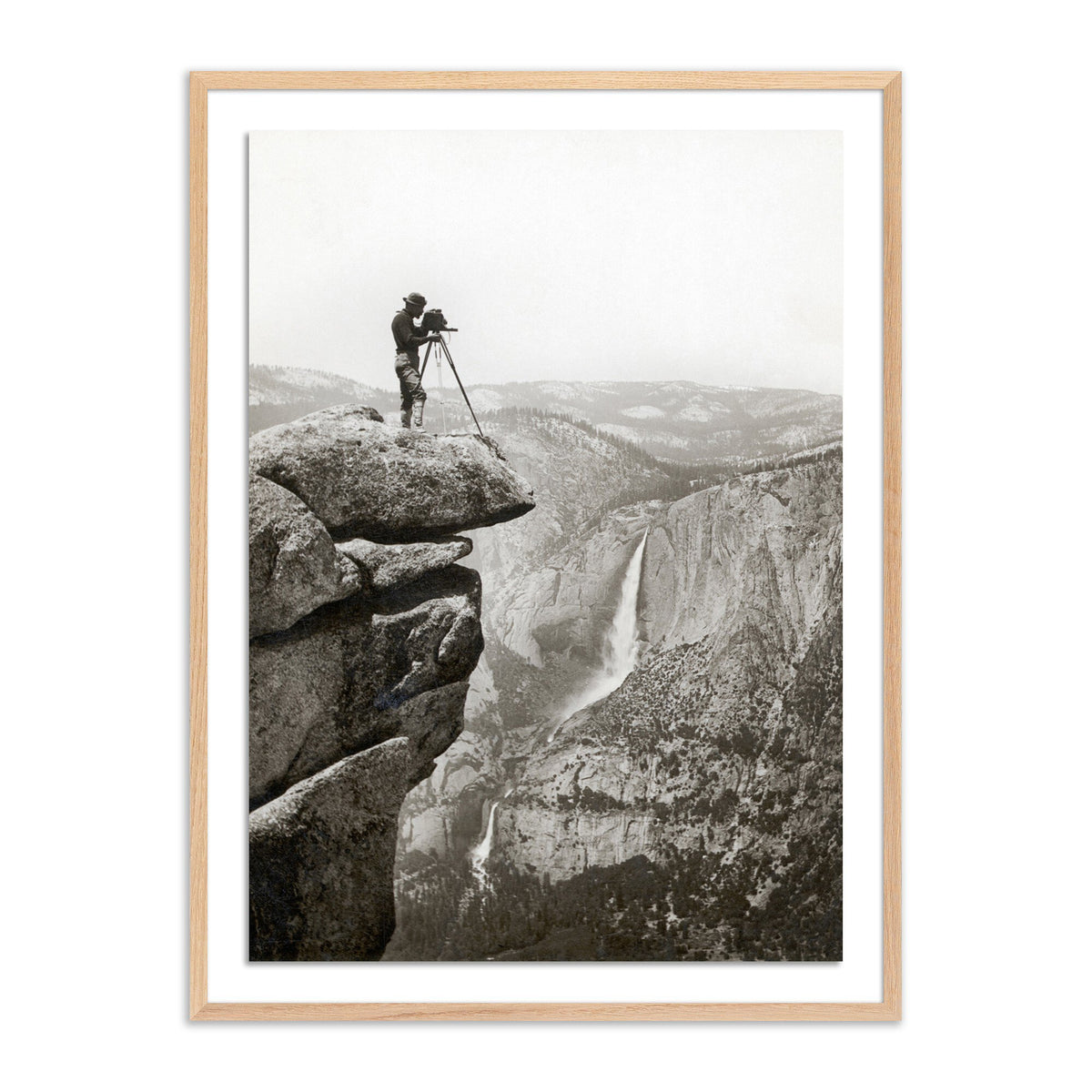 Photographer In Yosemite Valley By Getty Images