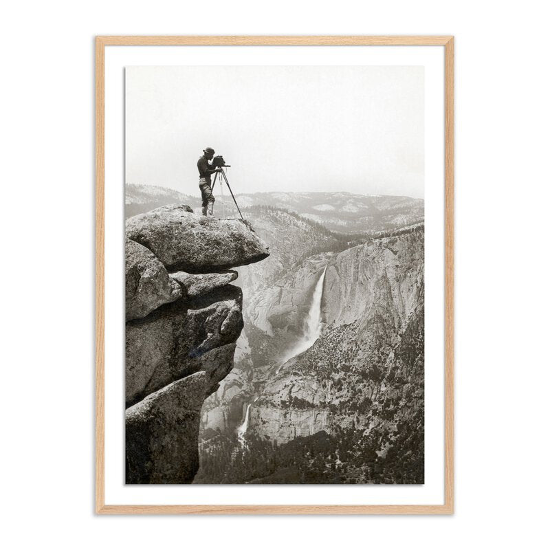 Photographer In Yosemite Valley By Getty Images