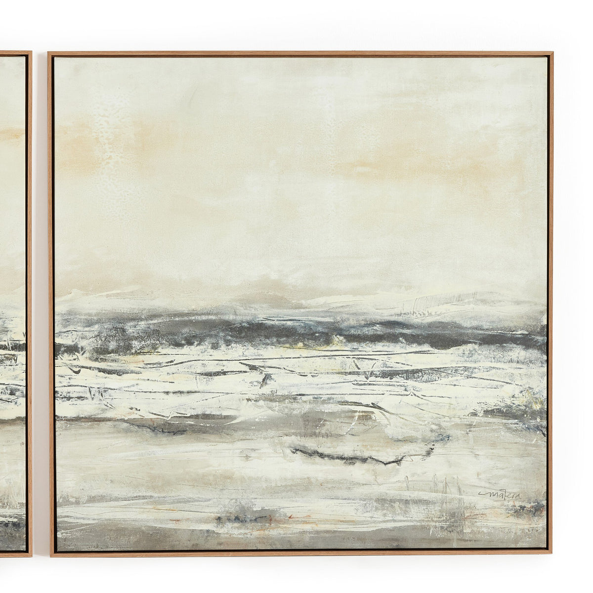 a painting of a landscape
