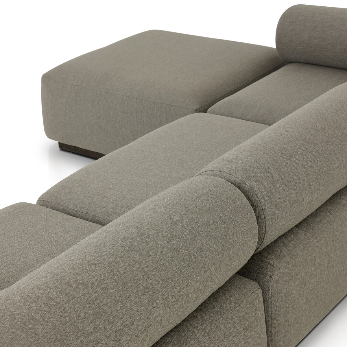 Lenox Outdoor 3pc Sectional W/Ottoman