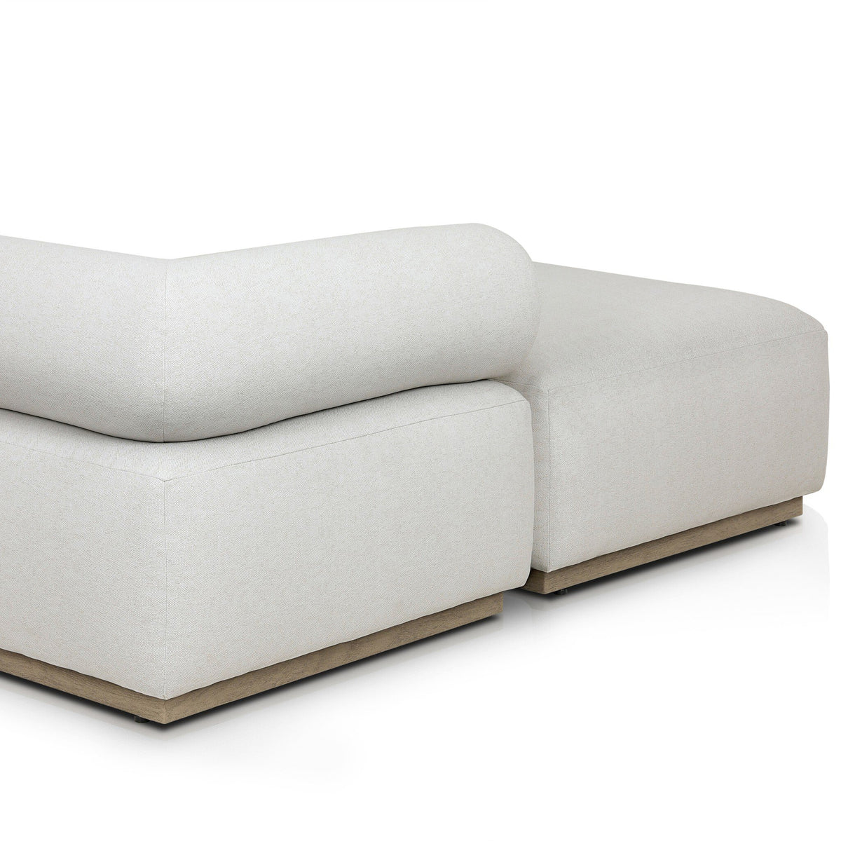 Lenox Outdoor 3pc Sectional W/Ottoman