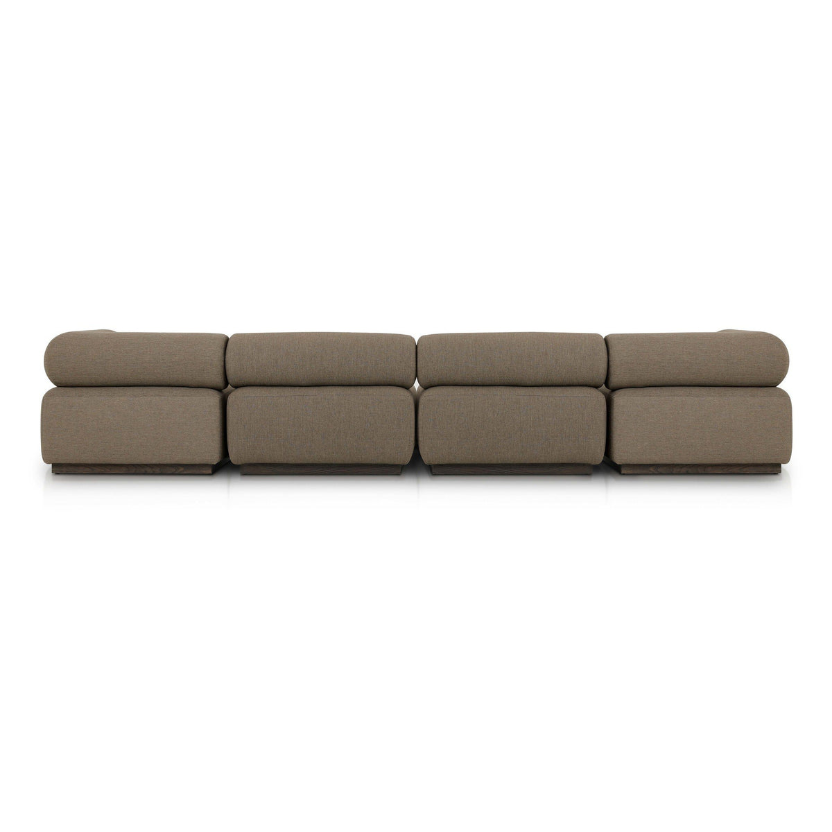 Lenox Outdoor 4pc Sectional W/Ottoman