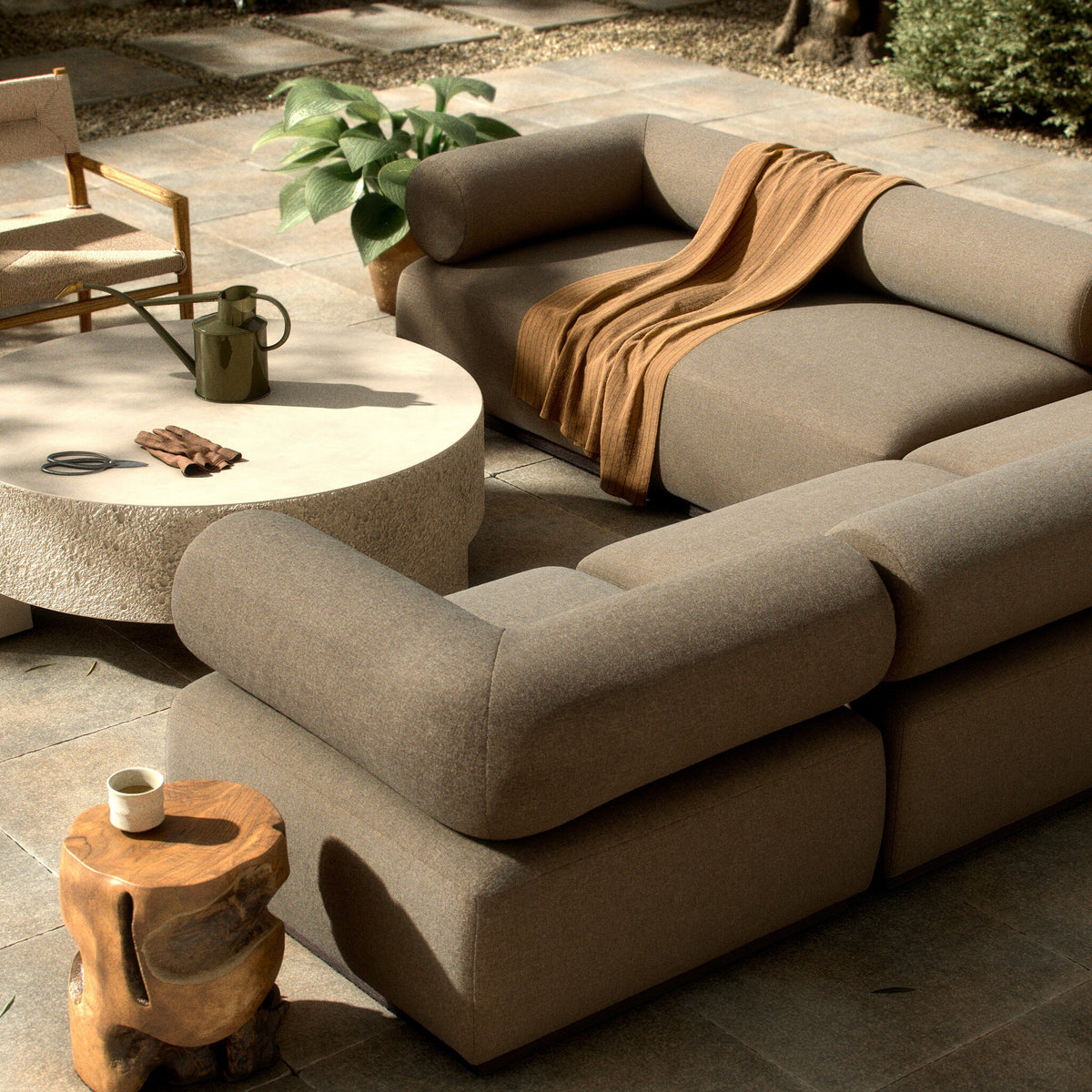 Lenox Outdoor 5pc Sectional