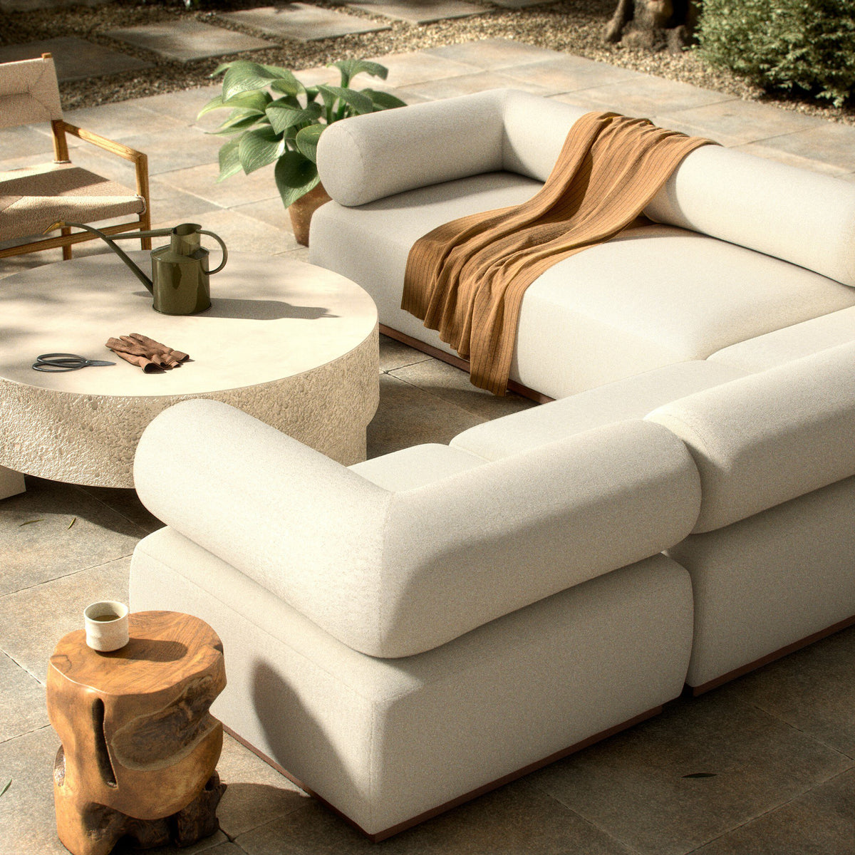 Lenox Outdoor 5pc Sectional