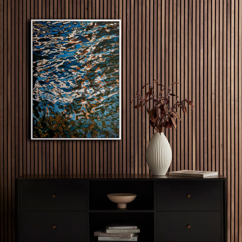 Reflecting Blue By Geoffrey Baris