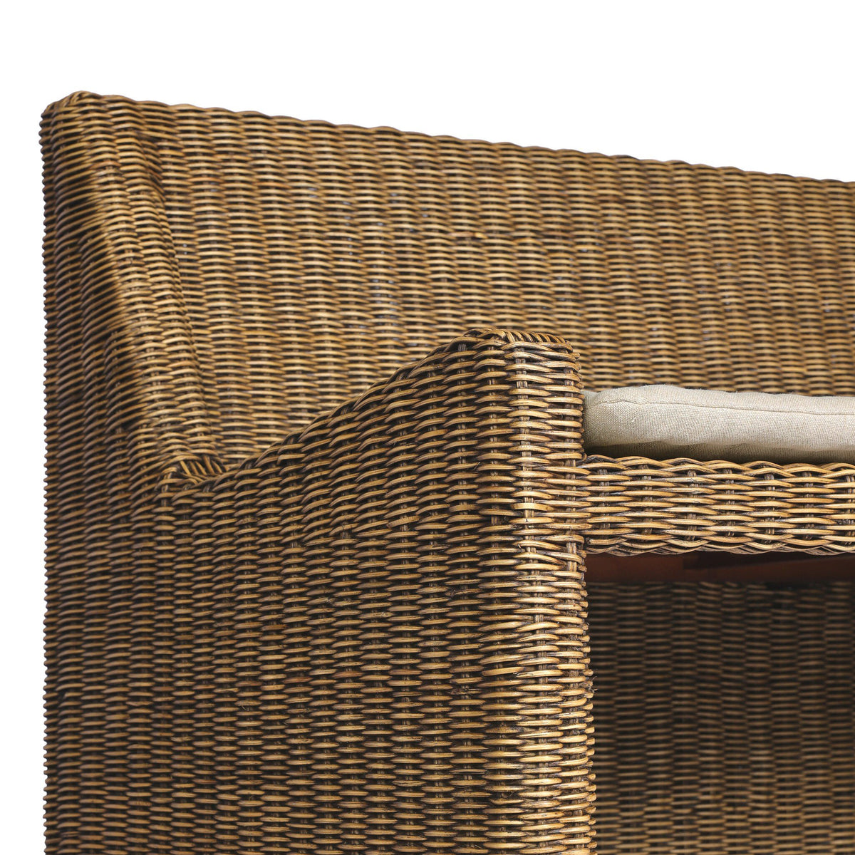 Senna Laf Woven Dining Bench 49"