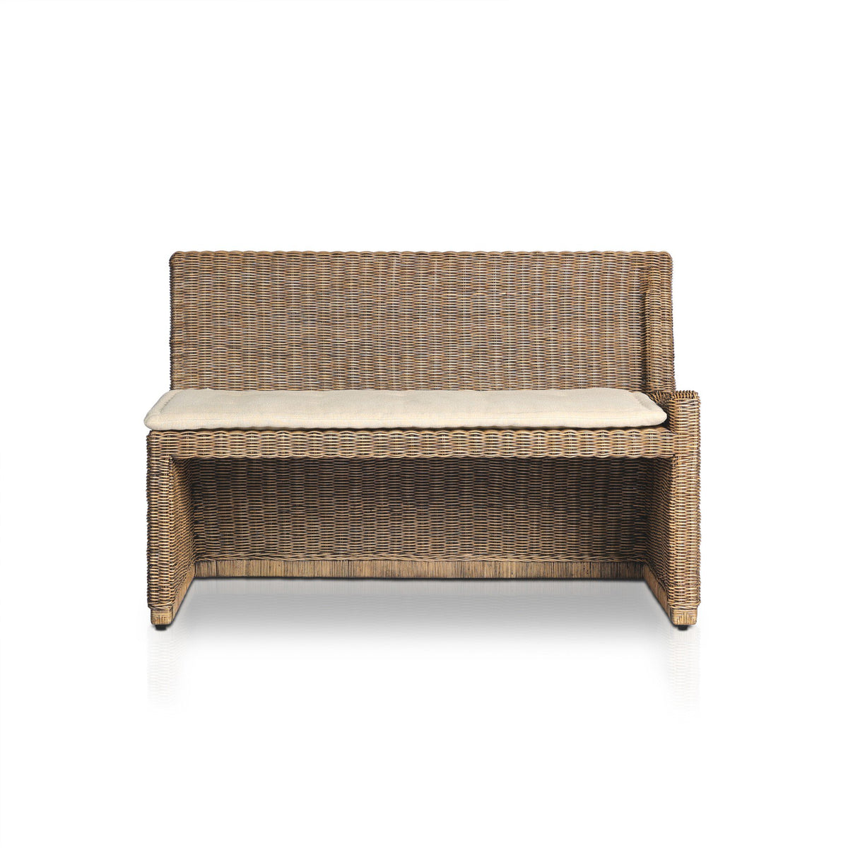 Senna Raf Woven Dining Bench 49"