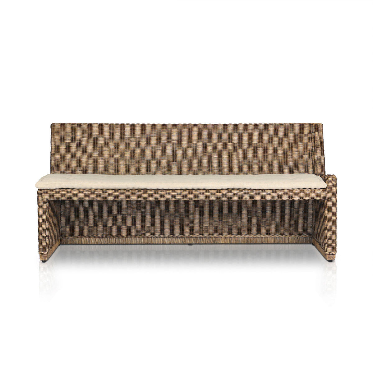 Senna Raf Woven Dining Bench 72"