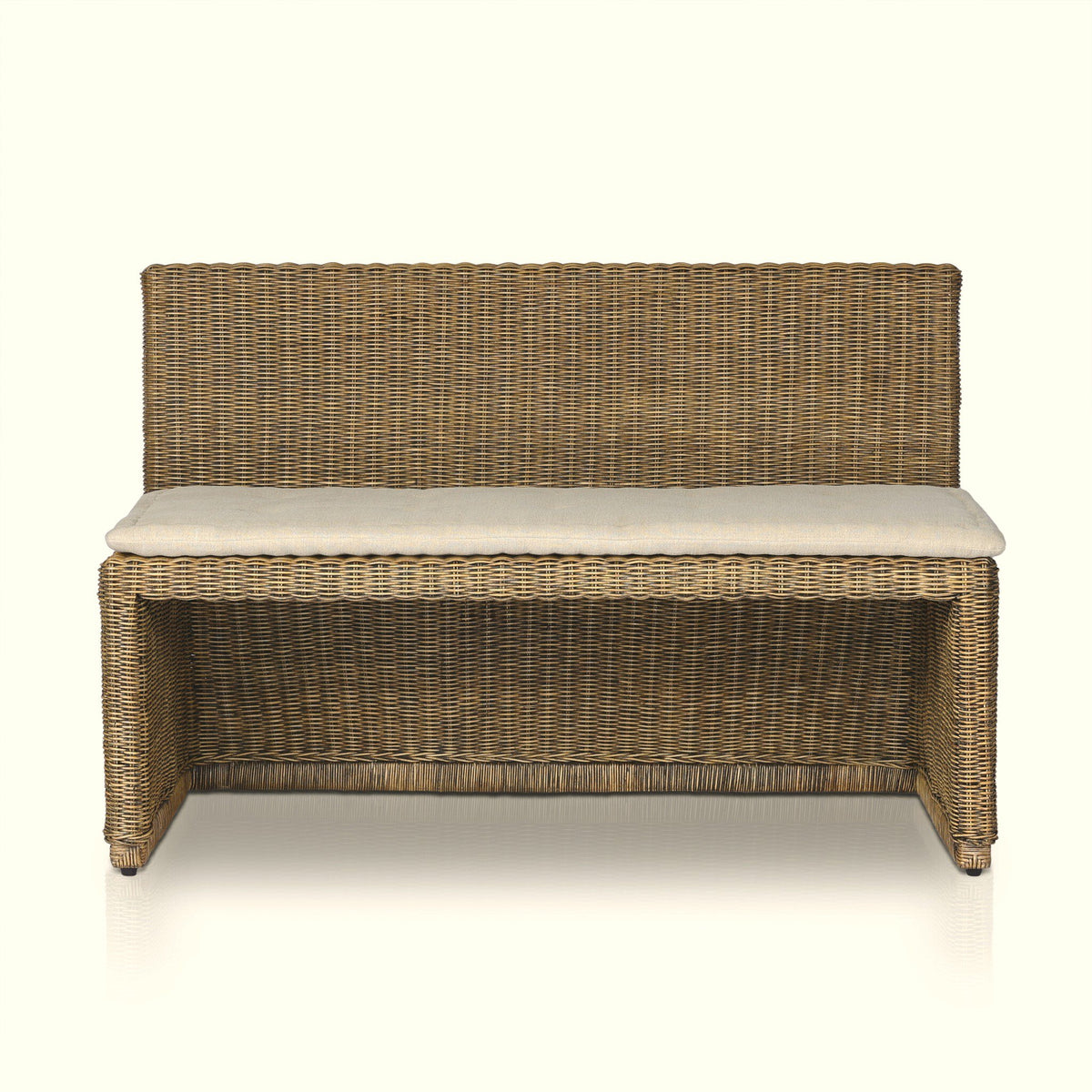 Senna Woven Dining Bench 49"