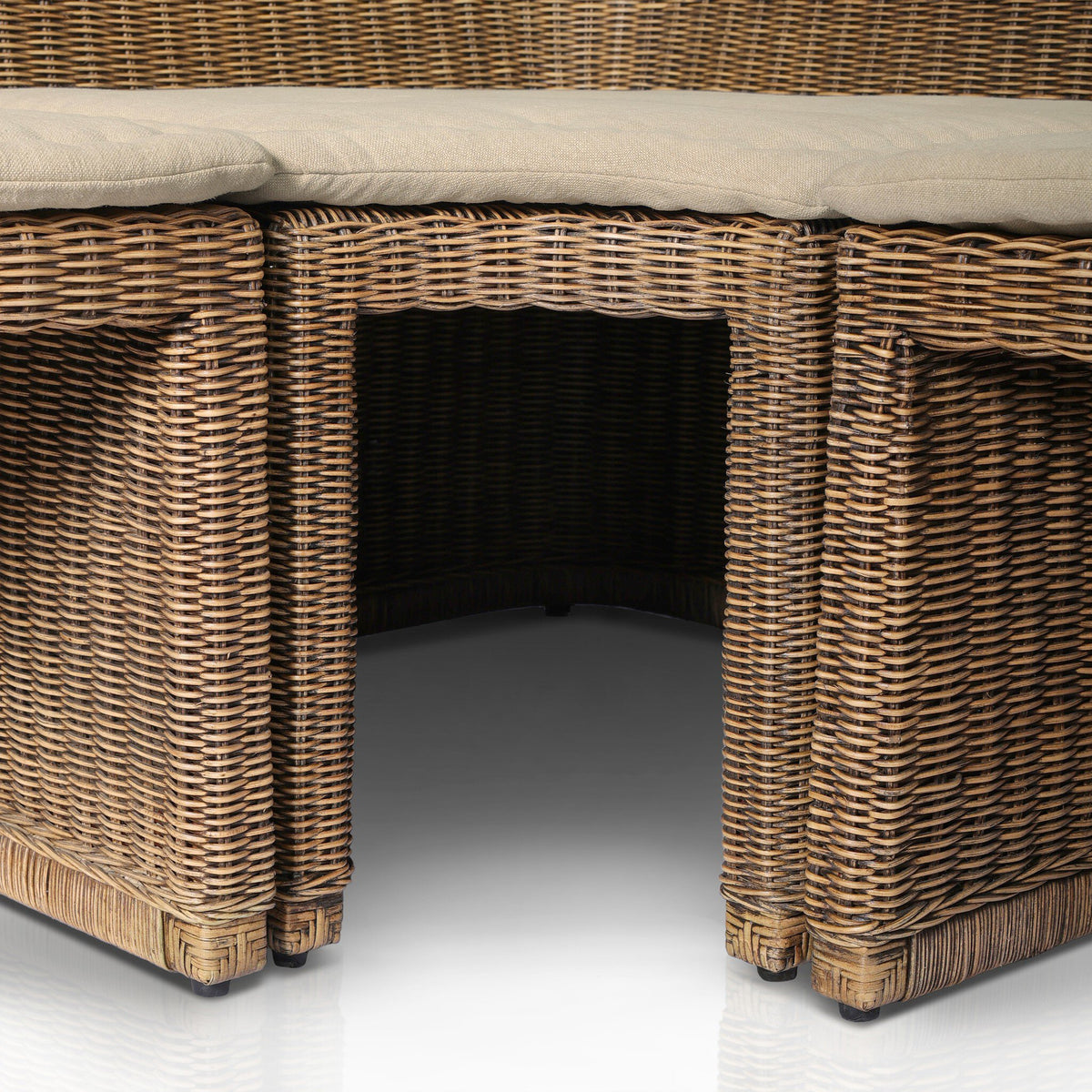 Senna Dining Banquette L Shape 132"