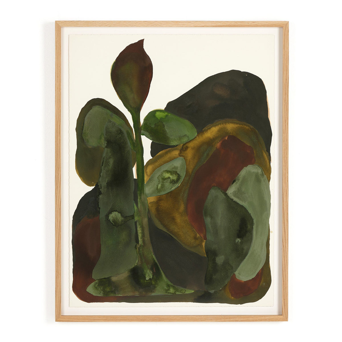 a painting of a plant
