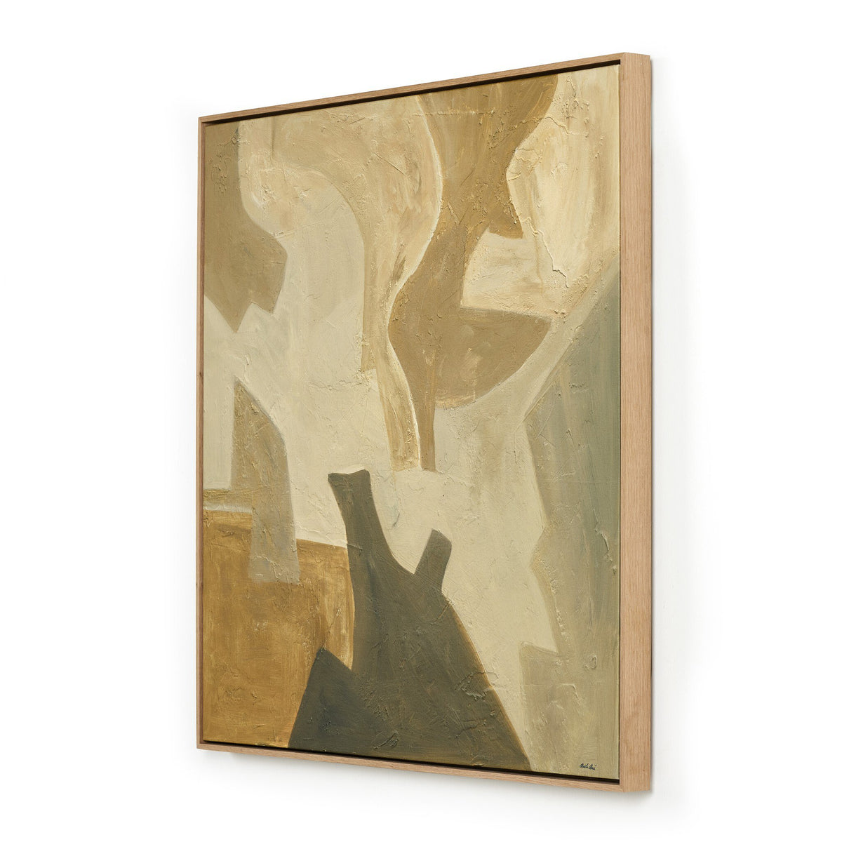 a painting on a wall