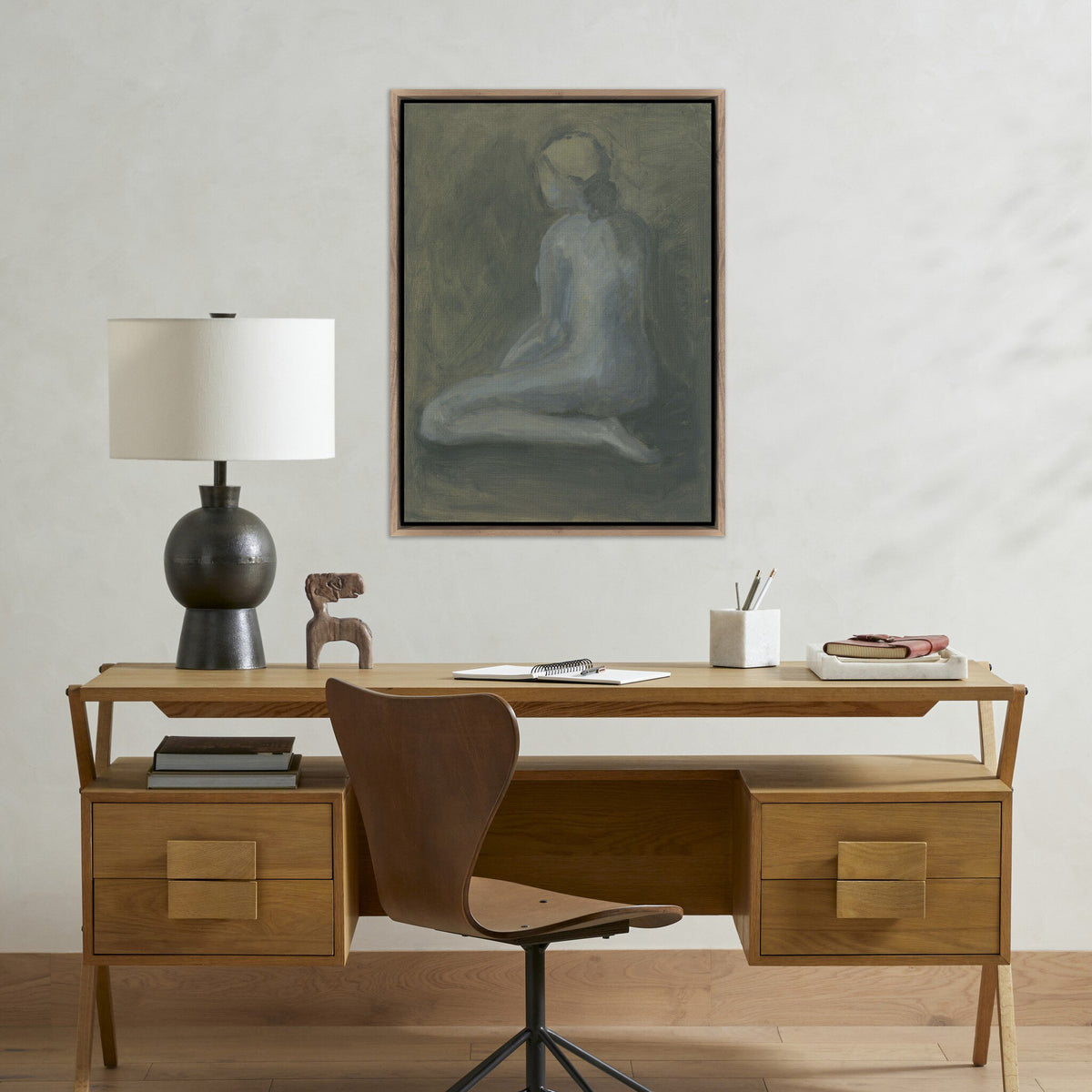 Seated Woman By Melody Joy Mcmunn