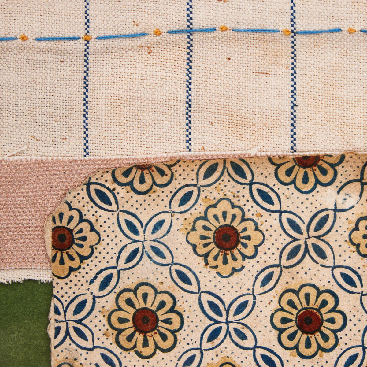 a fabric with a pattern
