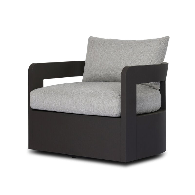 Jackson Outdoor Metal Swivel Chair
