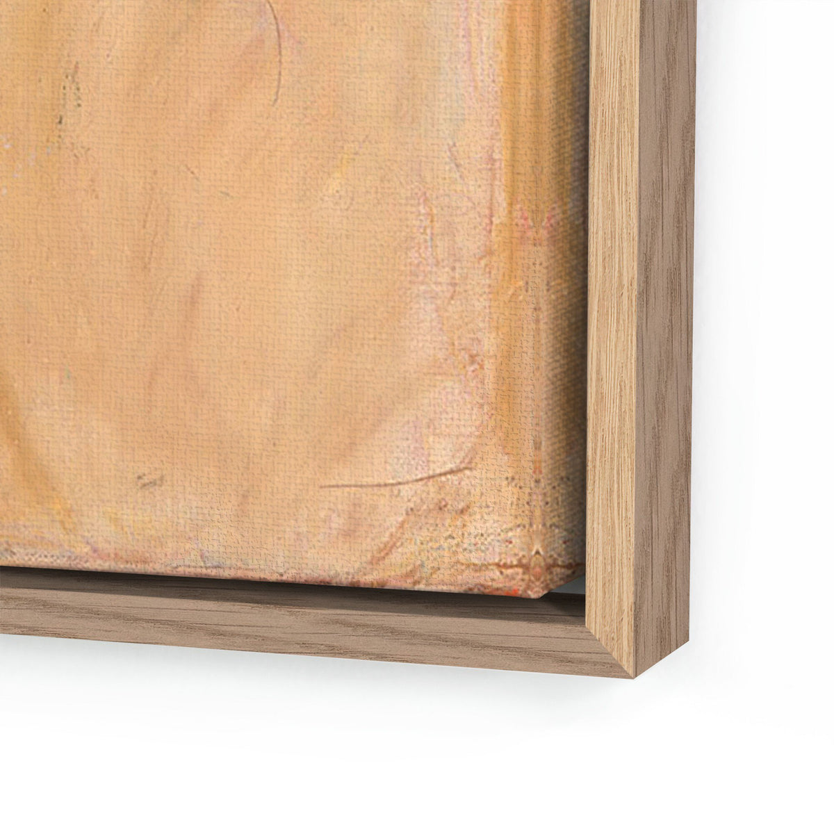 a close up of a painting