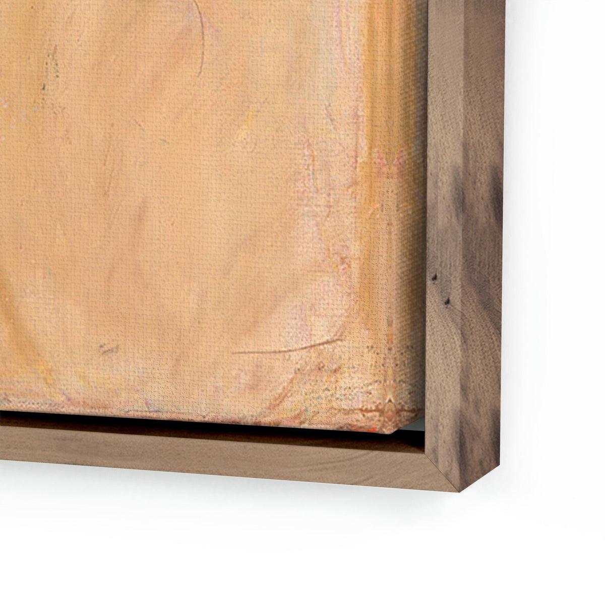 a close up of a painting