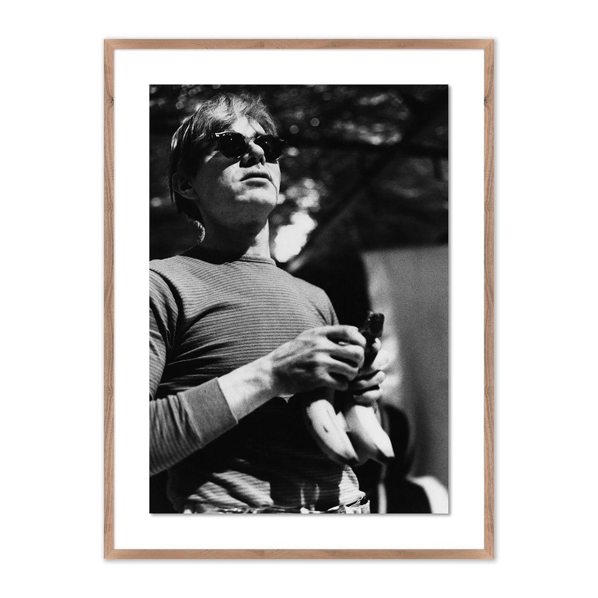 Warhol With Bananas By Getty Images