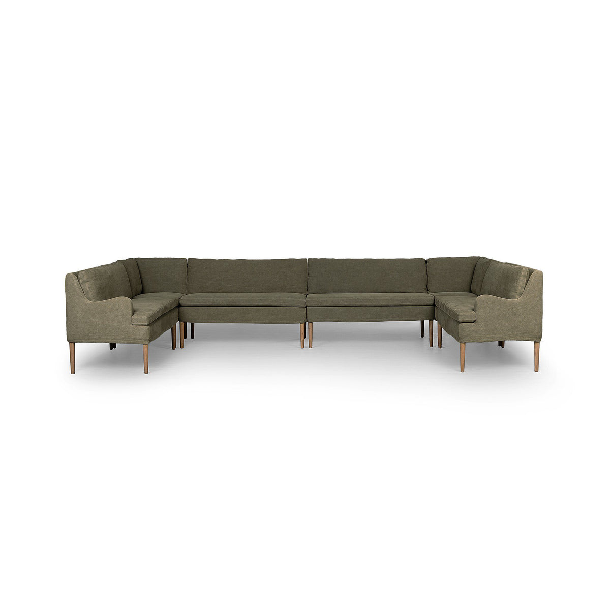 Aurelia Dining Banquette U Shape 131" - Four Hands (247596-001)