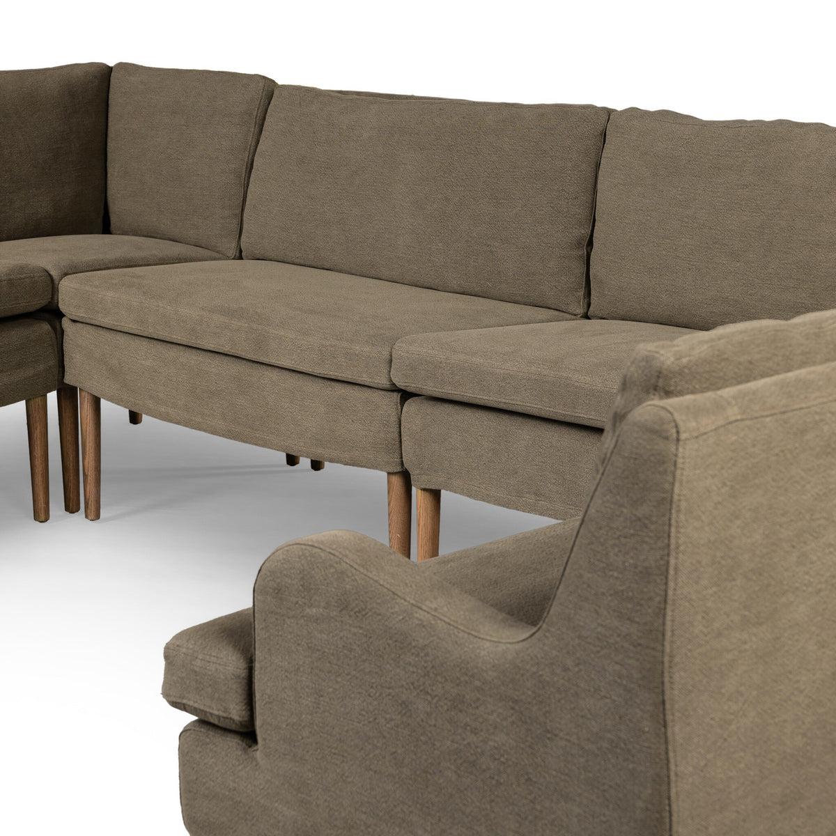 Aurelia Dining Banquette U Shape 131"
