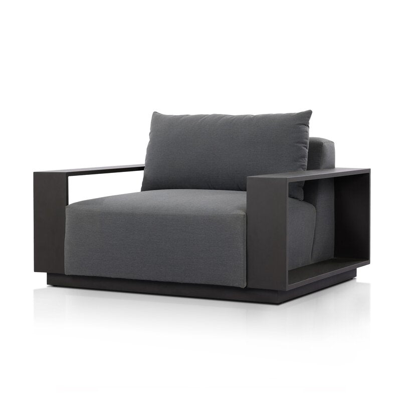 Branford Outdoor Metal Chair