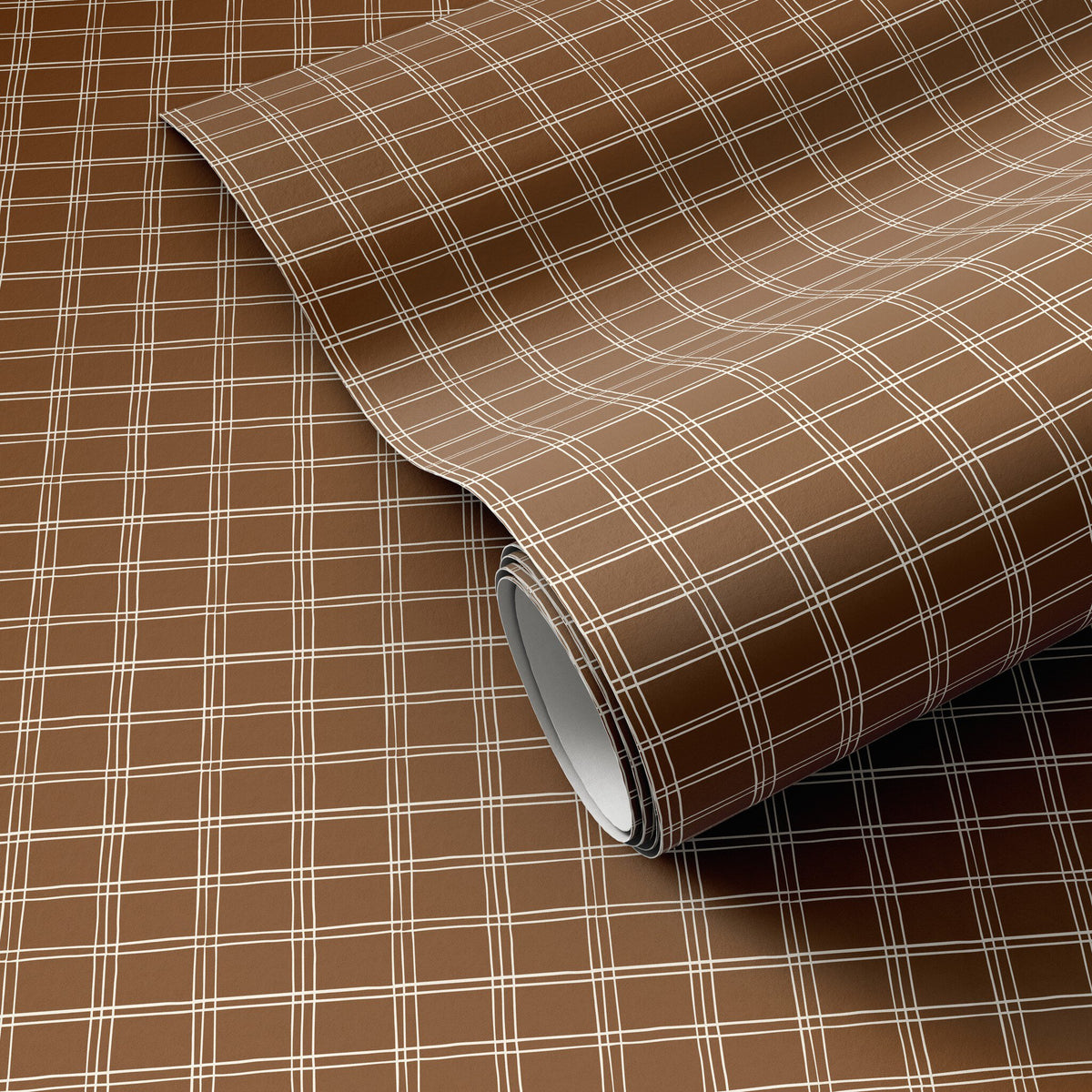 a brown and white patterned paper