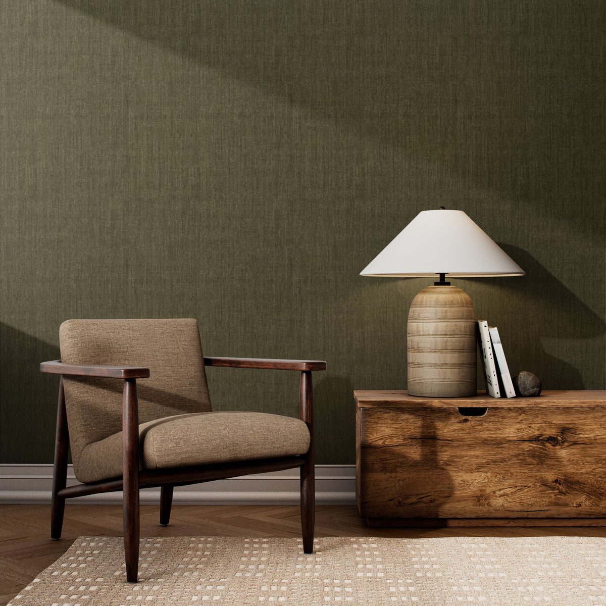 Cloth Wallpaper By Fh Art Studio - Four Hands (247682-006)
