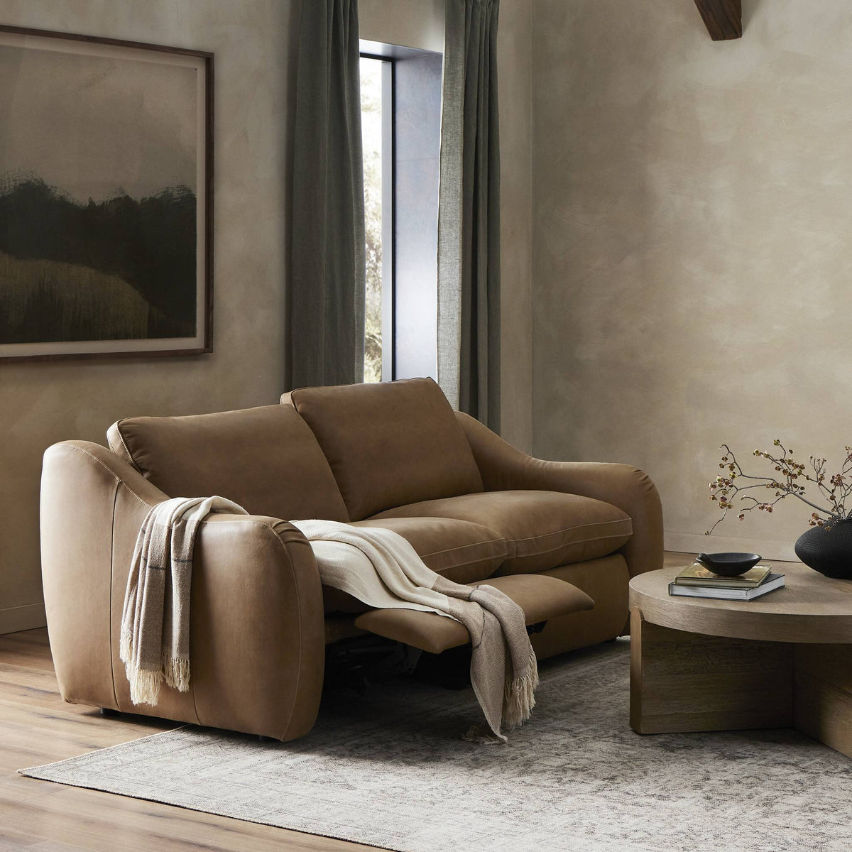Crawford Power Recliner 2pc Sectional Sofa