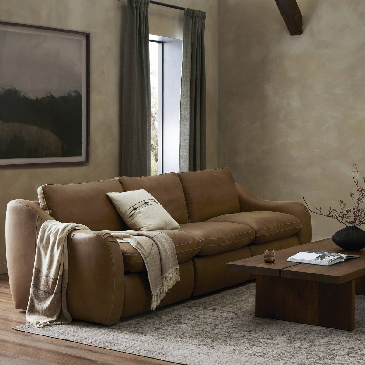 Crawford Power Recliner 3pc Sectional Sofa