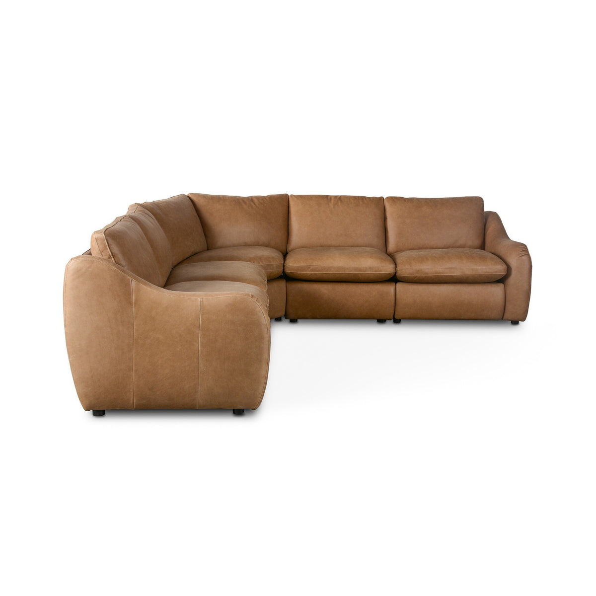 Crawford Power Recliner 5pc Sectional Sofa