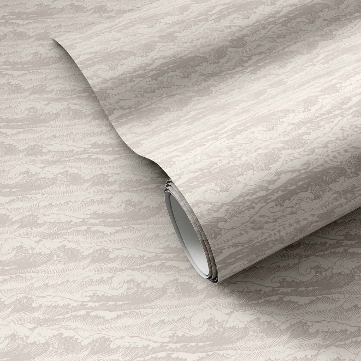 a roll of wallpaper on a surface