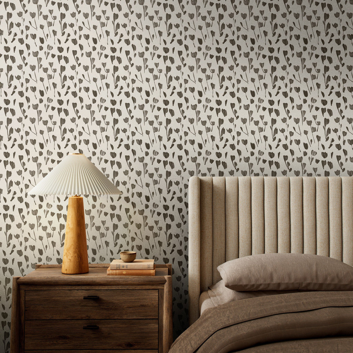 Wild Flowers I Wallpaper By Roseanne Kenny - Four Hands (247814-024)