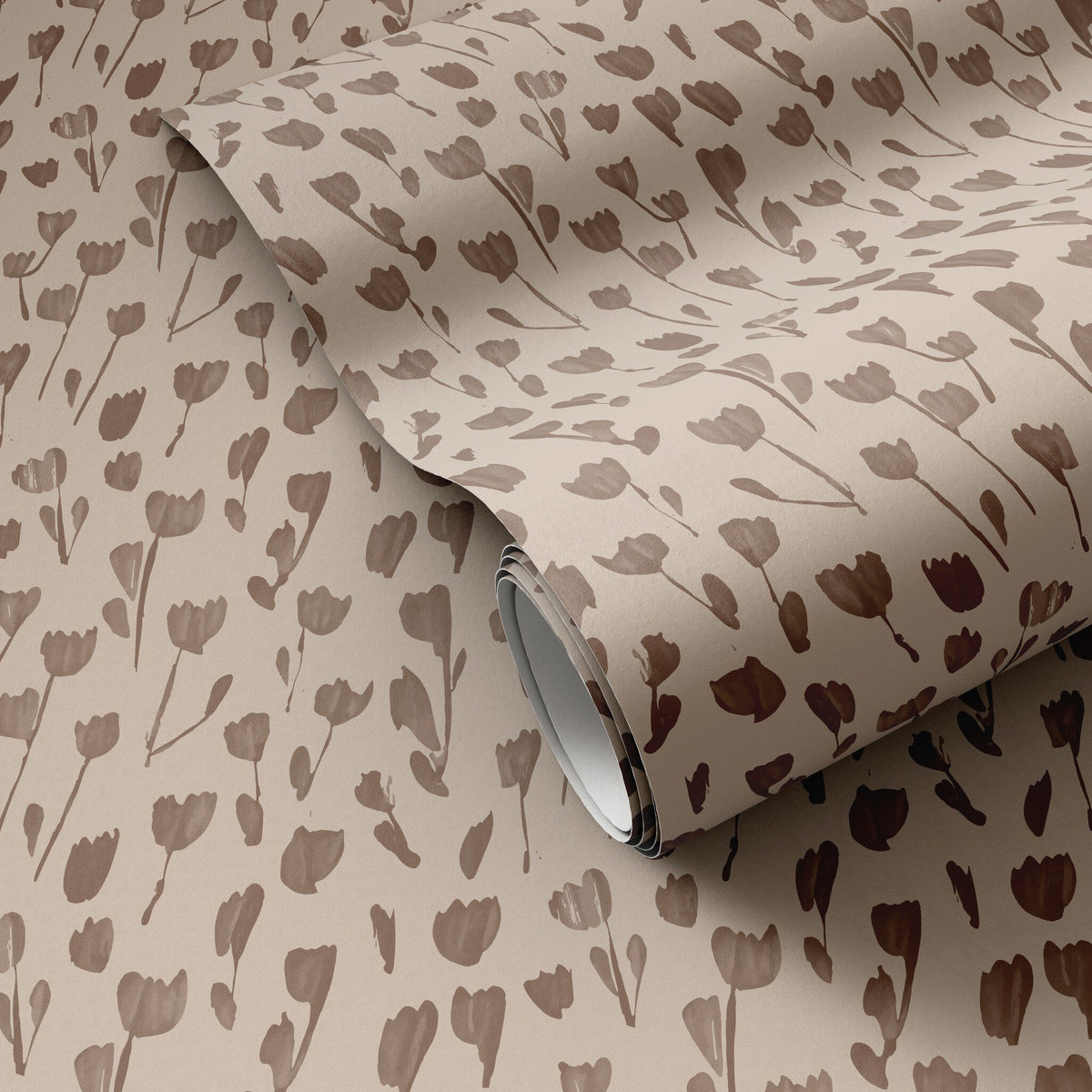 Wild Flowers I Wallpaper By Roseanne Kenny - Four Hands (247814-012)