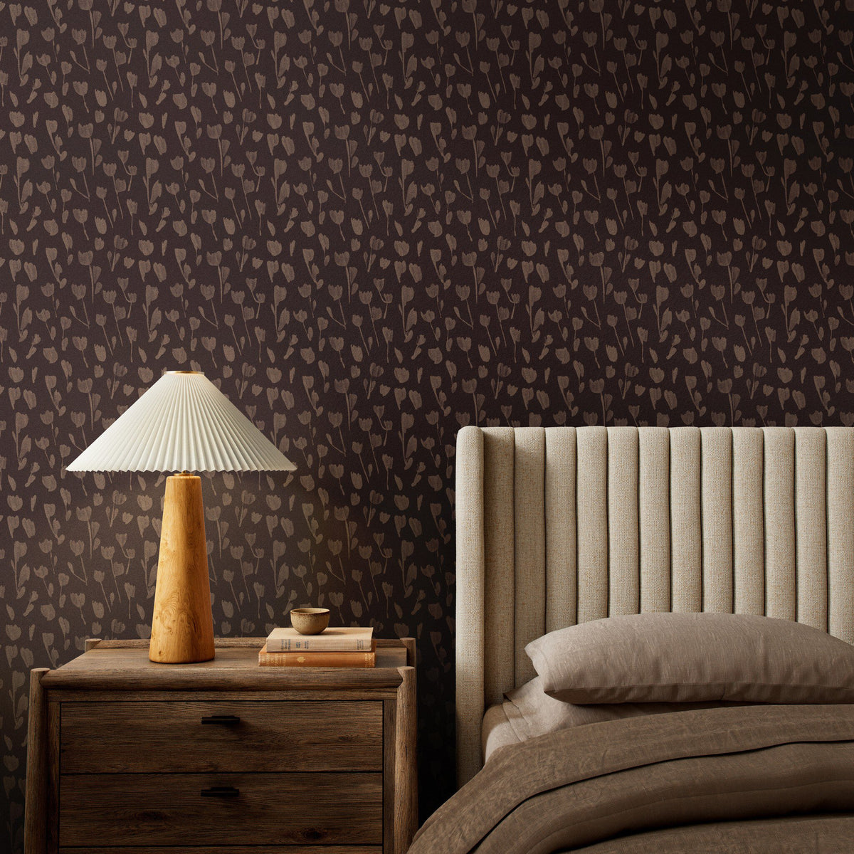 Wild Flowers I Wallpaper By Roseanne Kenny - Four Hands (247814-012)