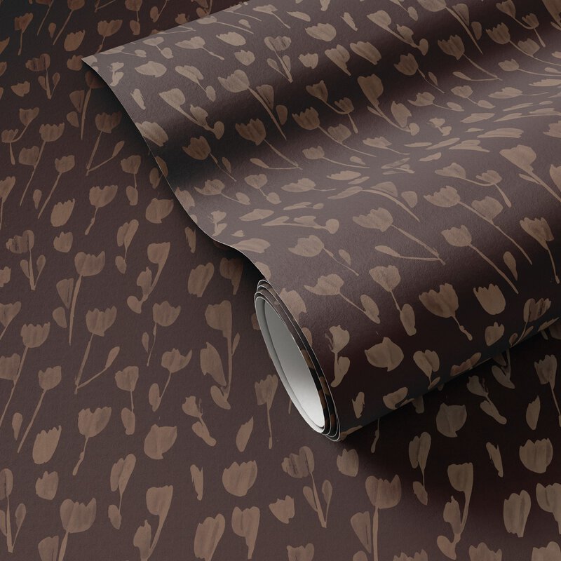 Wild Flowers I Wallpaper By Roseanne Kenny - Four Hands (247814-024)