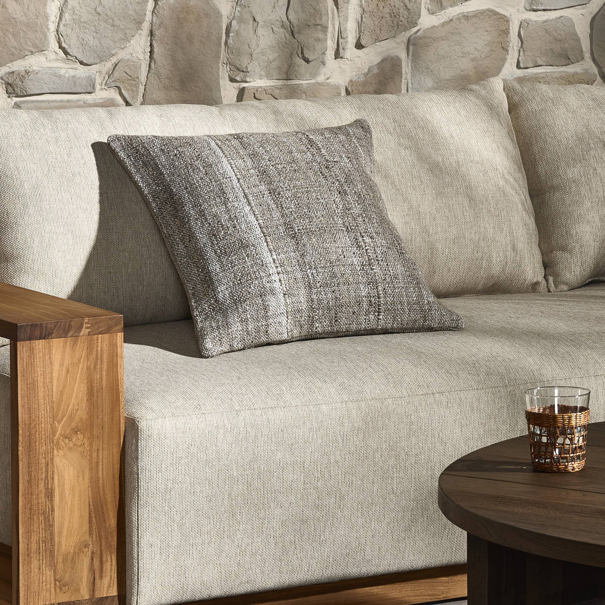 Kana Outdoor Pillow Cover - Four Hands (248014-002)