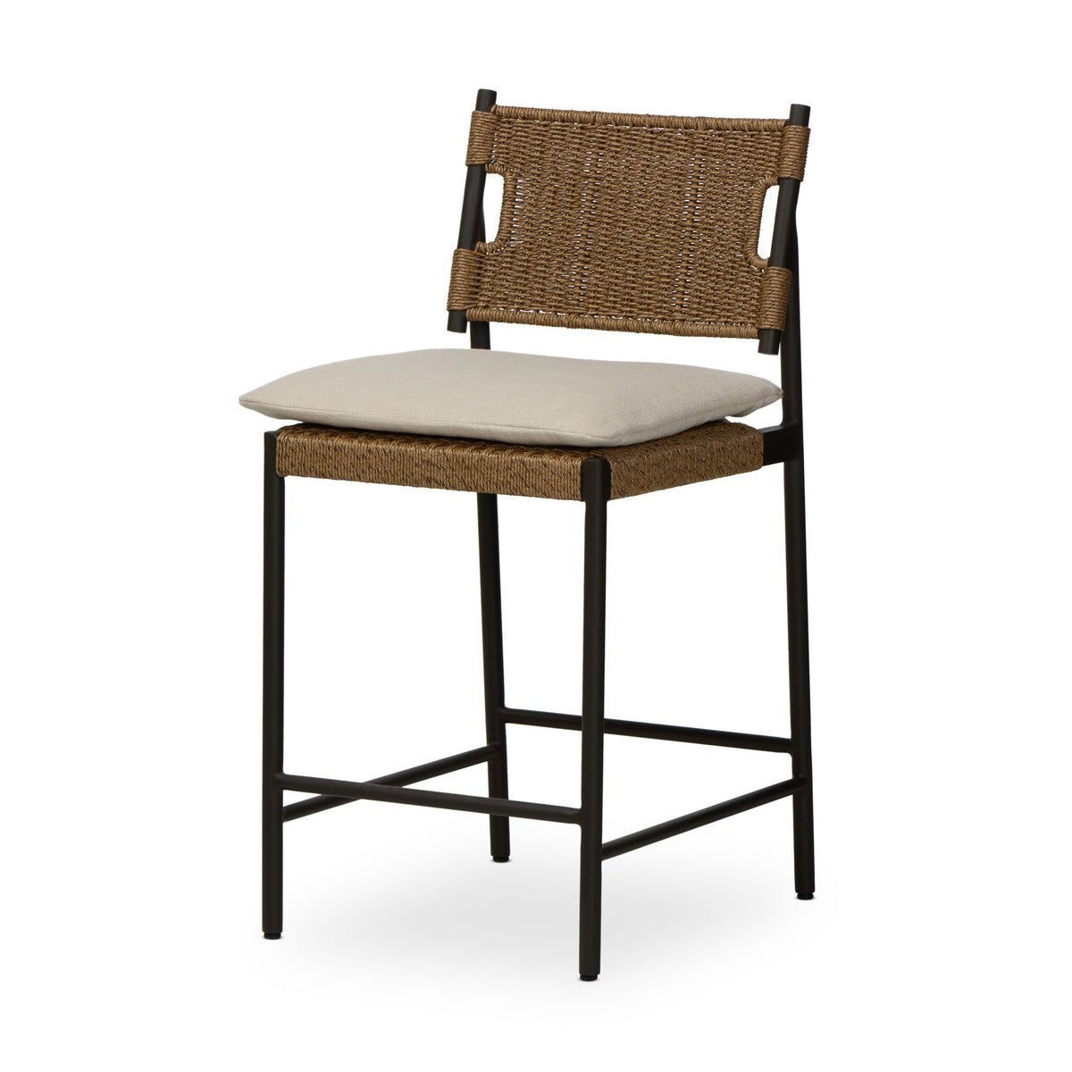 Miller Outdoor Woven Stool