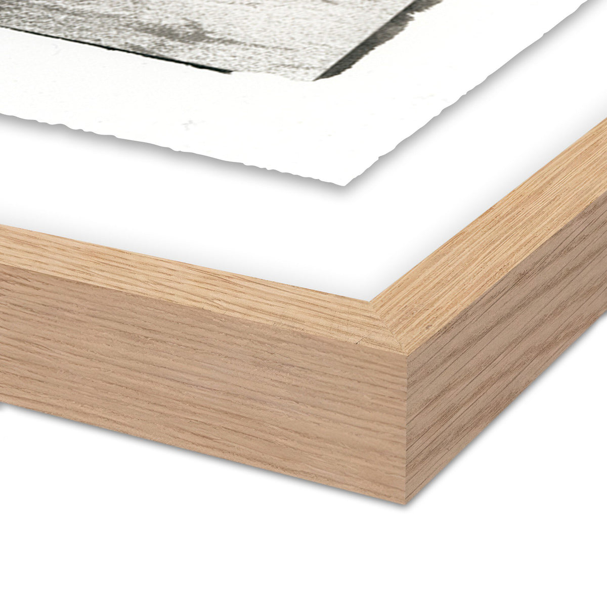 a close up of a wood frame