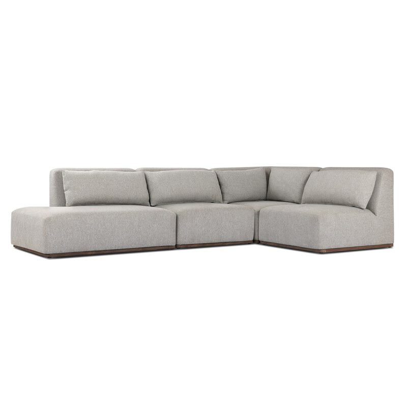 Adler Outdoor 4pc Sectional-Laf Bumper Chaise