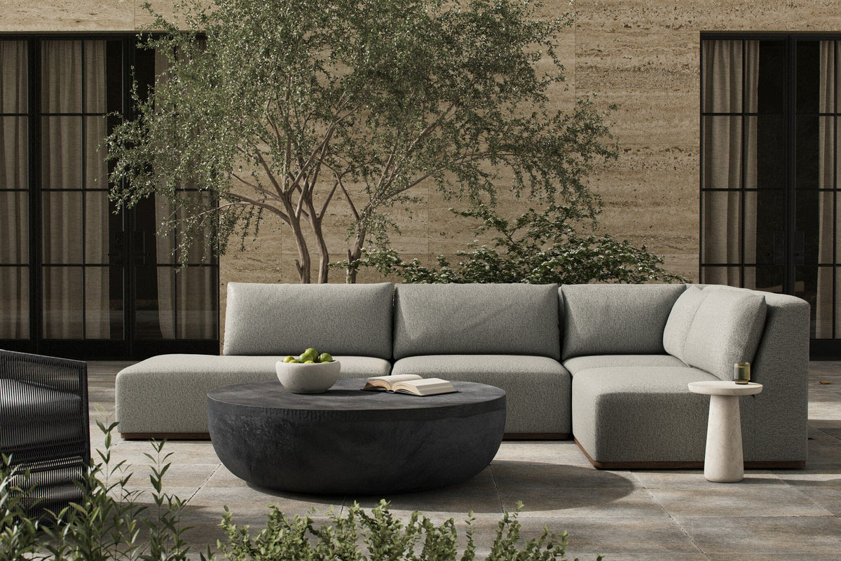Adler Outdoor 4pc Sectional-Laf Bumper Chaise