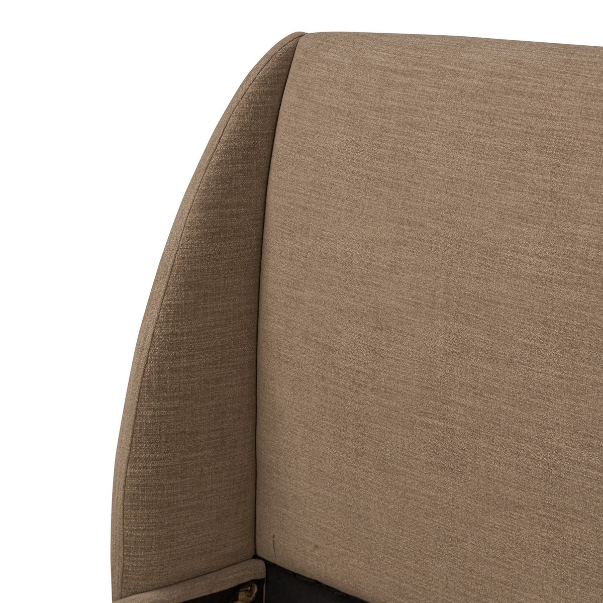 a close up of a headboard