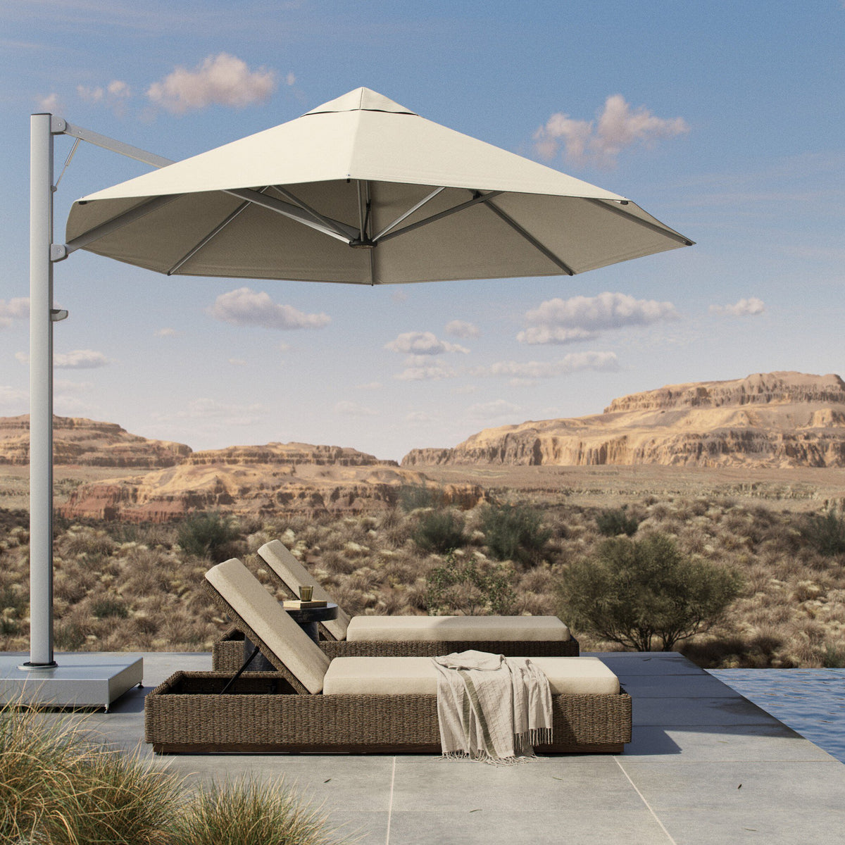 Shadowspec Serenity Outdoor Umbrella-Octagon 11'
