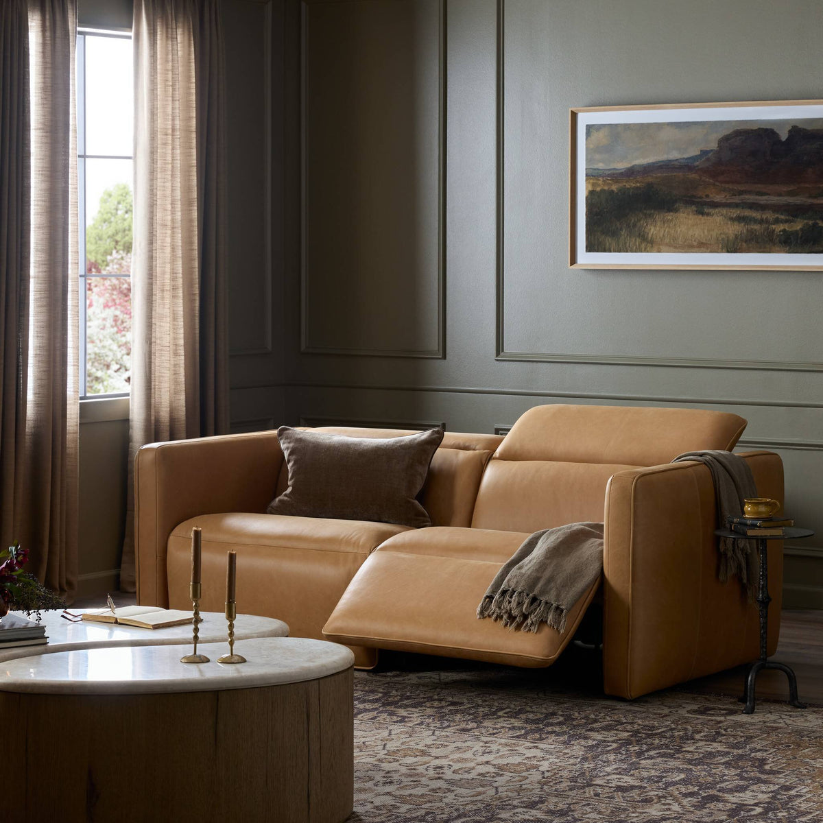 Kenlee Power Recliner 2pc Sectional-78"