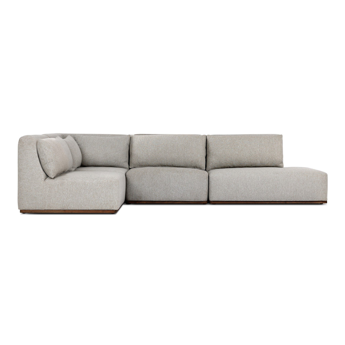 Adler Outdoor 4pc Sectional-Raf Bumper Chaise