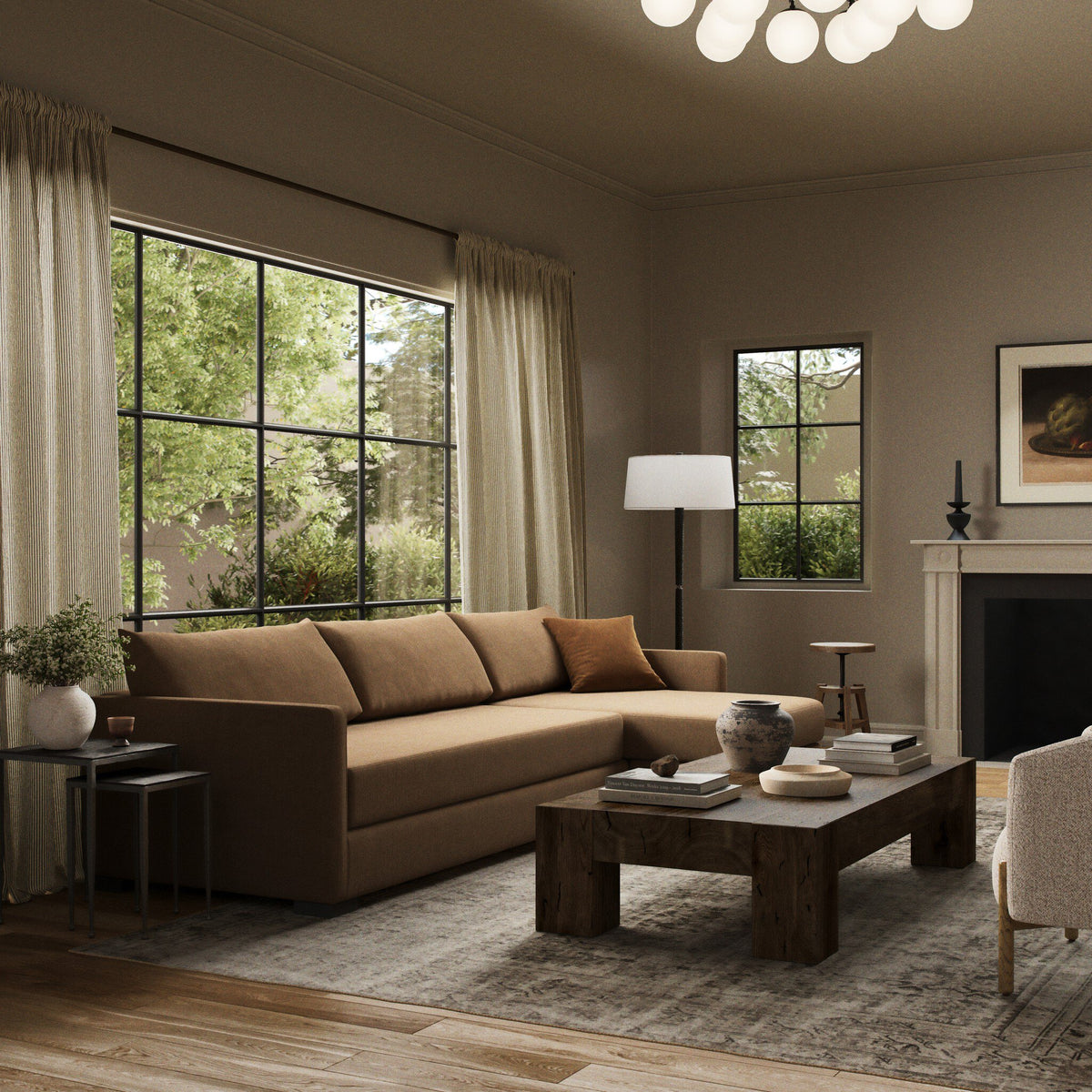 Wickham 2pc Raf Sectional