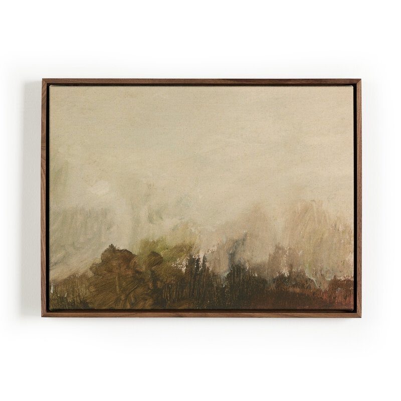 a painting in a frame